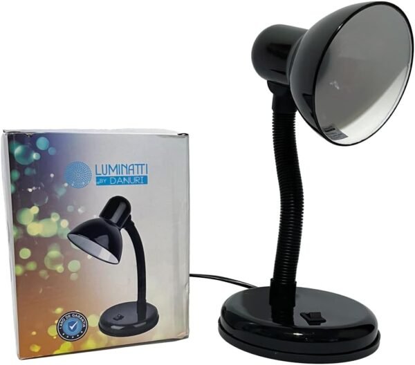 LUMINATTI BY DANURI Viking Luminária de Mesa, Preto, Até 30 W - Imagem 3
