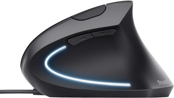Mouse LED Ergonômico 1600dpi 6 botões - PC e Laptop - Verto Mouse 22885 - Trust - Imagem 3