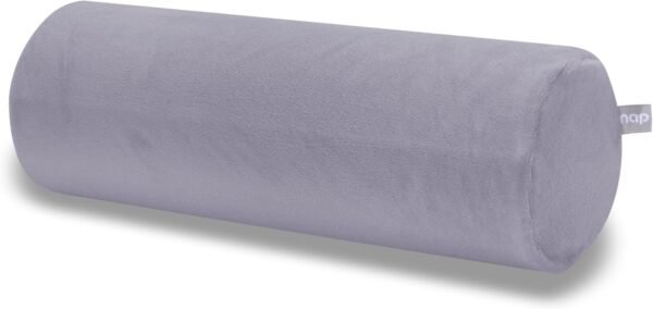 Almofada Nasa de apoio lombar para cadeira Rolo Plush Cinza - Nap - Imagem 3