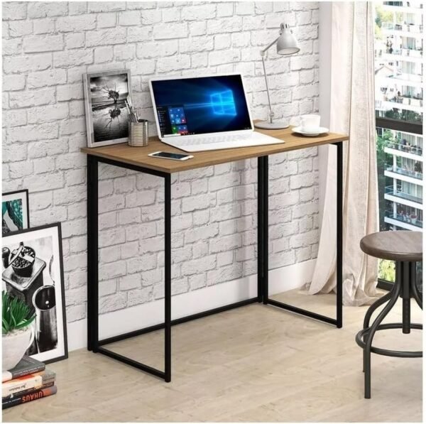 Escrivaninha Dobrável Fit Prática Home Office Escritório - Imagem 2