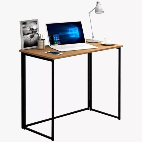 Escrivaninha Dobrável Fit Prática Home Office Escritório - Imagem 3