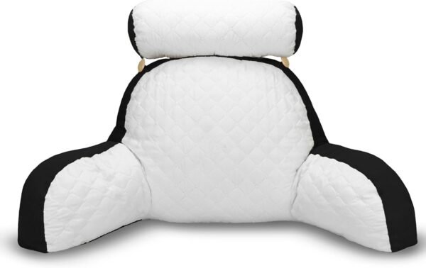Almofada De Descanso Multiuso Travesseiro Lombar Ergonômica (PRETO) - Imagem 2