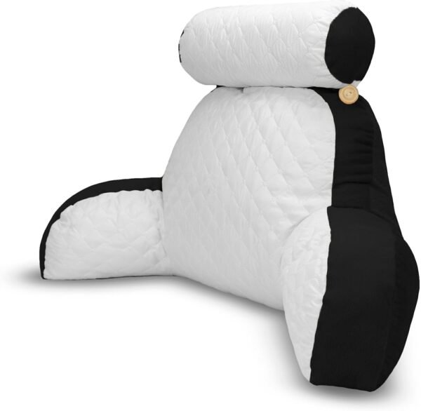 Almofada De Descanso Multiuso Travesseiro Lombar Ergonômica (PRETO) - Imagem 3