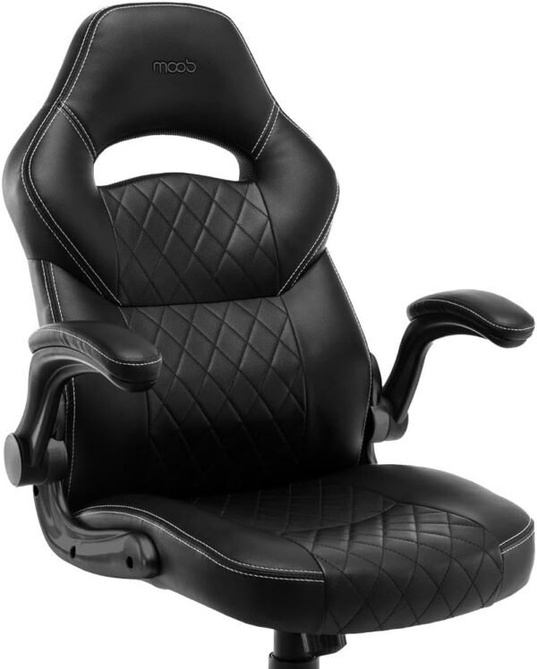 Cadeira Gamer Moob Horizon Giratória Com Função Relax e Braços Ajustáveis Preto - Imagem 3