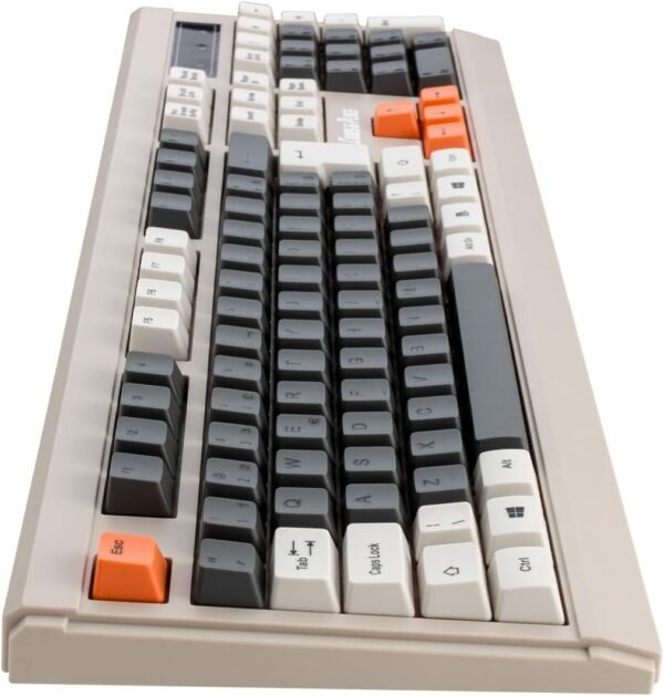 Teclado ABNT2 de Membrana com Fio Design Retrô Cabos e Plugs (A) - Imagem 3