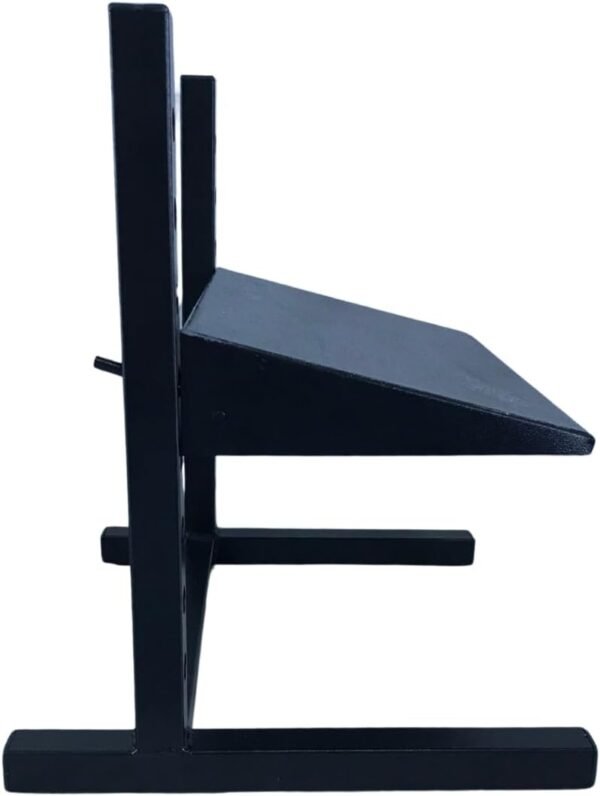 Apoio de Pé Ergonômico em Aço Preto com 8 Níveis de Regulagem – Conforto, Estabilidade e Postura Correta - Escritex - Imagem 7