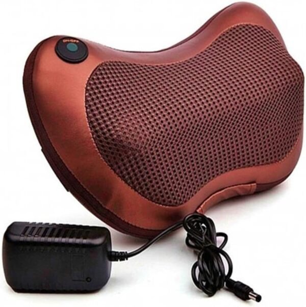 Almofada Encosto Massageador Movimentos Shiatsu Lombar Infravermelho Pescoço Veicular - Imagem 2