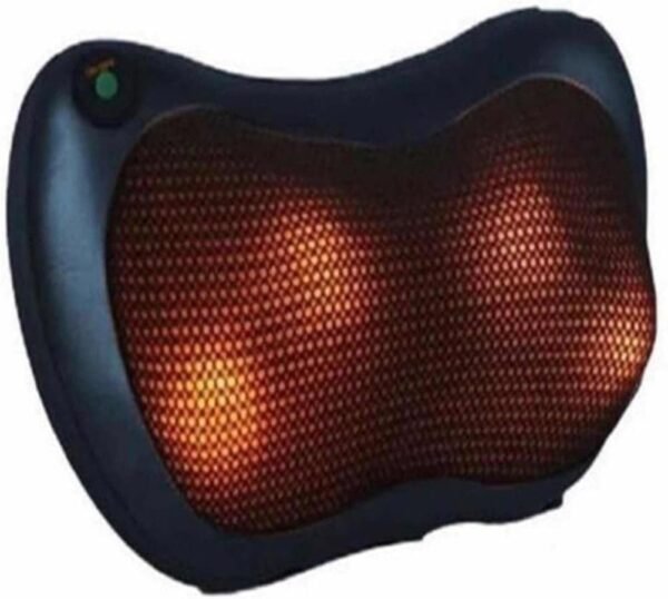 Almofada Encosto Massageador Movimentos Shiatsu Lombar Infravermelho Pescoço Veicular - Imagem 3