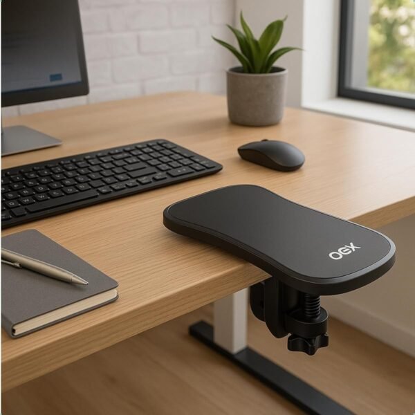 Apoio Ergonômico Para Antebraço, Design Ergonômico - OEX AE 100 - Preto - Imagem 3