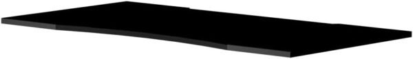 Tampo mesa Ergonômico Misch 1400 * 700 Preto - Imagem 2