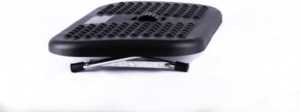 Apoio Pés Ergonômico Roldana Central 1.5.2.1 Preto Resolve - Imagem 5
