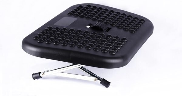 Apoio Pés Ergonômico Roldana Central 1.5.2.1 Preto Resolve - Imagem 6