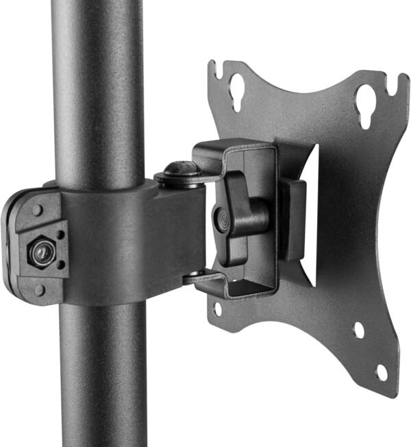 SUPORTE PARA MONITOR - ES-10 - EM AÇO PARA 1 MONITOR - ATÉ 27" - FIXO - COM BASE TRIANGULAR - PRETO - EVOLUT - Imagem 4