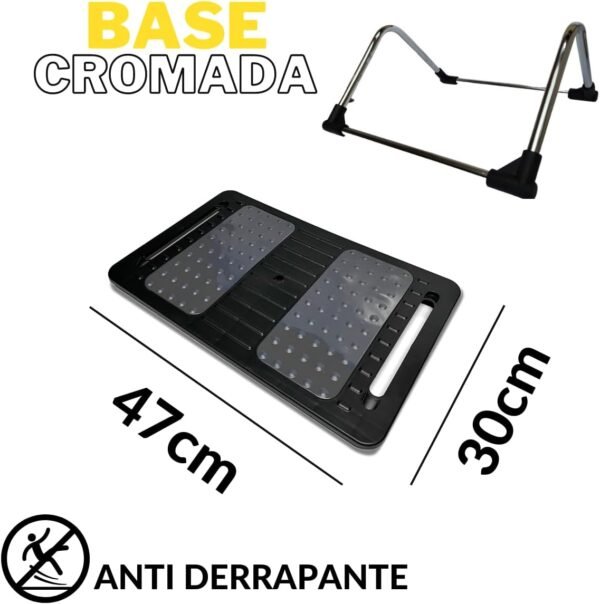 Apoio Descanso Base Suporte Ergonômico Para Os Pés Nr17 - Imagem 2
