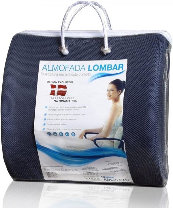 Almofada Lombar Azul - Copespuma - Imagem 2