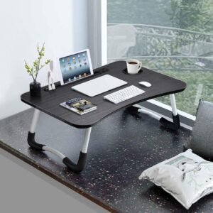 Mesa para Notebook Portátil Dobrável - Perfeita para Cama e Sofá, Compacta e Resistente, Mesa Notebook Cama para Home Office e Estudo, Estudo Leve com Pés Antiderrapantes