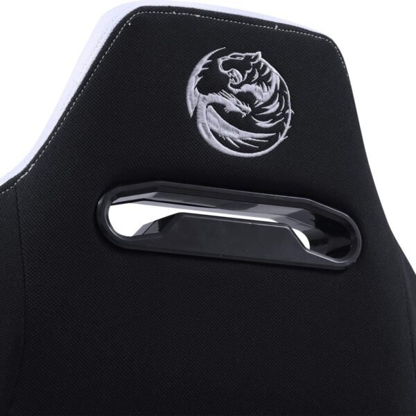 CADEIRA GAMER MAD RACER V8 TURBO BRANCA - V8TBMADBC - PCYES - Imagem 14
