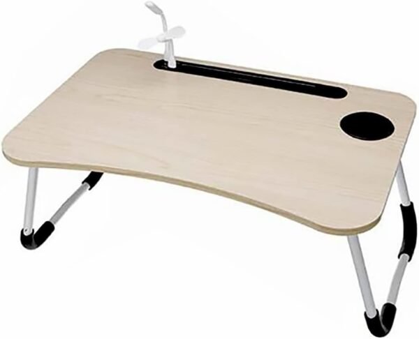 Mesa Dobrável para Notebook PREMIUM – Portátil, Leve e Resistente, Ideal para Cama e Sofá, com Pés Antiderrapantes – Perfeita para Home Office e Estudos (MARROM) NEXUS MARKET - Imagem 3