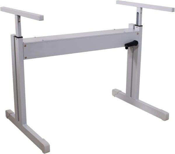 Mesa Ergonômica com Tampo Simples 120X80 Cinza - Wp Connect - Imagem 3