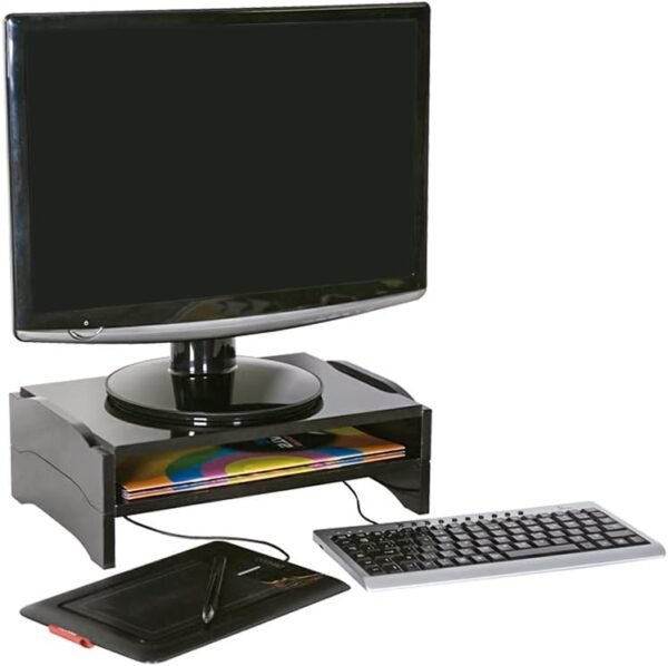 Suporte para Monitor Simples Preto STALO, 35.4x24x6.5 - Imagem 6