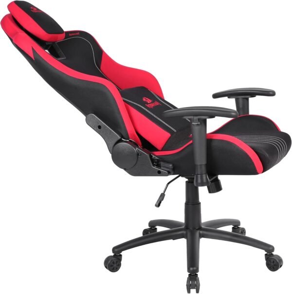 Cadeira Gamer Redragon Heth - Apoio de Braço Ajustável - Reclinável 180° - Preta e Vermelha C313-BR - Imagem 4