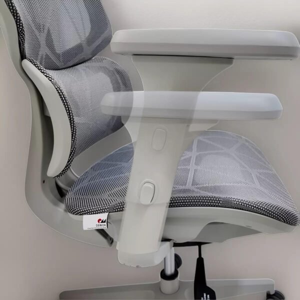 Cadeira Gamer Giratória, Ergonômica Confortável, Estilo Presidente, para Escritório, Gamer, Estudo. Cor Cinza - Imagem 3