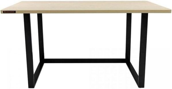 HAYONIK, Mesa Para Escritório Office Industrial, Carvalho Berlin, 130X60cm, MDF, Borda Dupla de 27mm, Peso Suportado 150Kg - MHO 1300 - Imagem 3