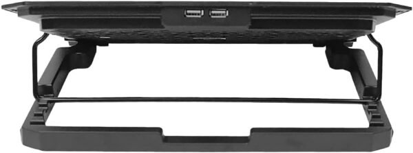 C3Tech Base para Notebook Gamer NBC-70BK ate 15,6" Preto Com 5 opções de inclinação 6 ventiladores Painel digital para controle iluminação em LED - Imagem 3