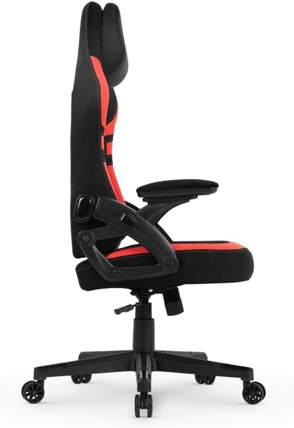 Cadeira Gamer DT3 GX, reclinável, apoio de cabeça ajustável, apoios de braços com ajuste de profundidade, revestimento em tecido Max2Weave™, suporta até 110kg e altura máx. de 1,75m (Red) - Imagem 7
