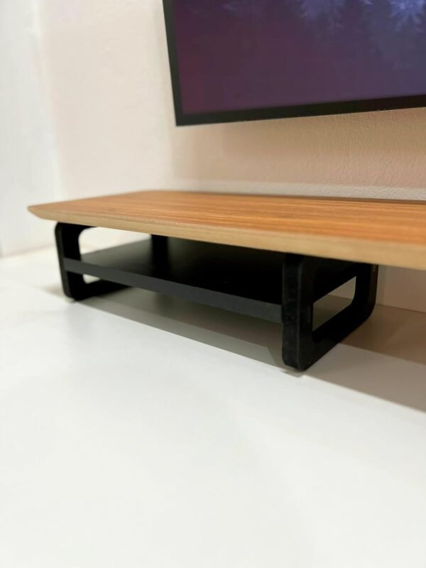 Mesa Stand Desk 85x22Cm Suporte elevado para Monitor Setup Gamer - Imagem 5