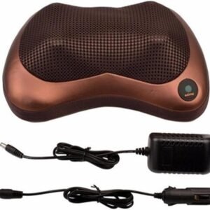 Almofada Encosto Massageador Movimentos Shiatsu Lombar Infravermelho Pescoço Veicular