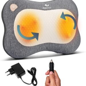Almofada Massageadora Profissional Shiatsu Lombar Smart - Para Costas e Pescoço - Relamedic