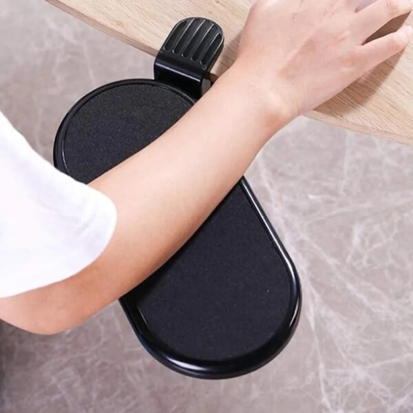 Apoio Antebraço Ergonômico Mesa Computador Gamer Descanço ajustável regulável apoiar pulso giratório extensor de mesa - Imagem 2