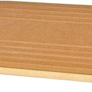 Apoio Ergonômico para Os Pés, MDF Natural - Souza & Cia (Ref:3702)