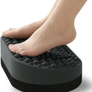 Apoio Ergonômico para os Pés, Descanso Ergonômico para os Pés, Suporte Ergonômico para Pés, Produto de Silicone e EVA. Suporta até 150 kg de pressão, Medidas 11,5 x 24,5 x 41 cm