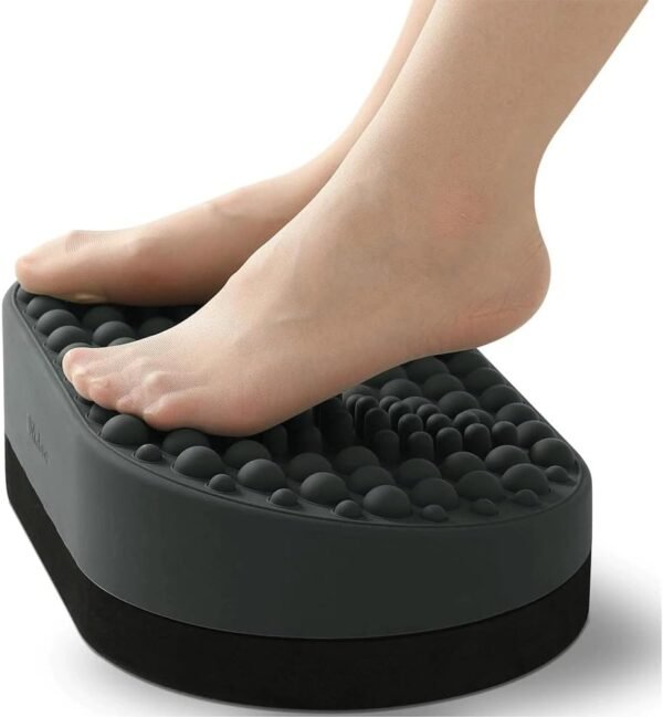 Apoio Ergonômico para os Pés, Descanso Ergonômico para os Pés, Suporte Ergonômico para Pés, Produto de Silicone e EVA. Suporta até 150 kg de pressão, Medidas 11,5 x 24,5 x 41 cm