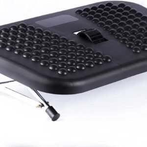 Apoio Pés Ergonômico Roldana Central 1.5.2.1 Preto Resolve