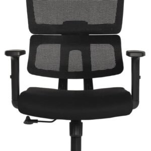 Cadeira Para Escritório Ergonômica Office Gamer Giratória Anima ANM701P Preta