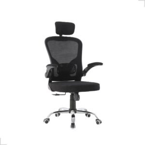 Cadeira de Escritório Ergonômica, Altura Ajustável, Suporte Lombar, Home Office