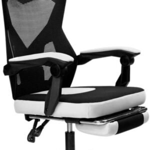 Cadeira de Escritório com Rodinha Fortt Verona Branca - CEGF01-B