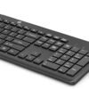 Combo de Teclado e Mouse Ergonômico Sem Fio HP 230 - com Dongle USB Wireless, Digitação Silenciosa, Design Elegante, Até 12 Meses de Bateria, Layout BR, Preto (18H24AA#AC4) - Imagem 2
