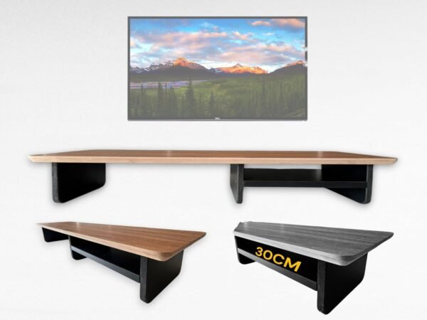 DG Decor Suporte para Monitor 85x22Cm Stand Desk Suporte Ergonômico para Monitor Setup Gamer - Imagem 2