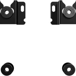 ELG, GENIUS, Suporte Fixo Universal de Parede Para TVs de 14” a 100”, Capacidade até 100 kg, Padrão VESA de 75x75 a 800x400mm, Preto
