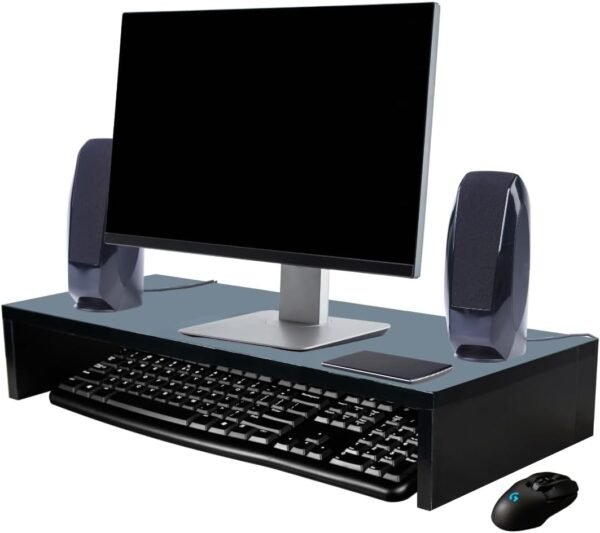 Instalojas Base Para Monitor MDF 10x60x20cm Suporte Para Tela