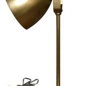 Luminaria De Mesa Articulada - Ideal Para Escritorio, Home Office, Manicure (Dourado)