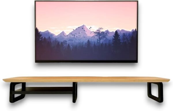 Mesa Stand Desk 85x22Cm Suporte elevado para Monitor Setup Gamer