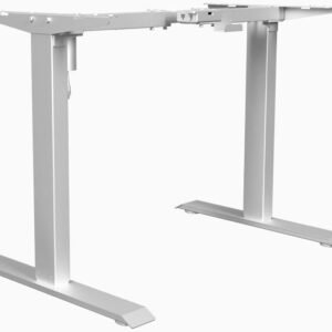 Mesa com Regulagem de Altura Elétrica Elements Misch Branca