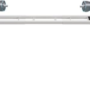 Mesa com regulagem de altura （Base sem tampo de mesa）de e botões de memória com carregamento rápido type-c, capacidade de carga de 100 kg, compatível com tampos de mesa de 47″-72″ (Branco)