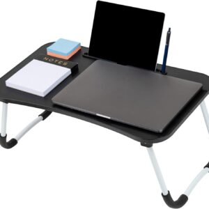 Mesa para Notebook Portátil Dobrável - Perfeita para Cama e Sofá, Compacta e Resistente, Mesa Notebook Cama para Home Office e Estudo, Estudo Leve com Pés Antiderrapantes