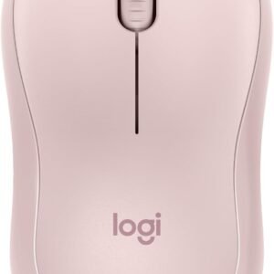 Mouse Sem Fio Logitech M240 com Conexão Bluetooth, Clique Silencioso, Design Ambidestro Compacto, Bateria de 18 Meses, Compatível com Windows, macOS, ChromeOS - Rosa